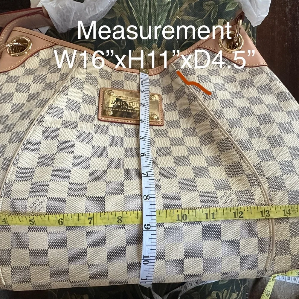 Stylish Damier Asur Checkered Shoulder Bag - Picture 16 of 16